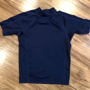 Lands End M Youth Mock Turtleneck shirt